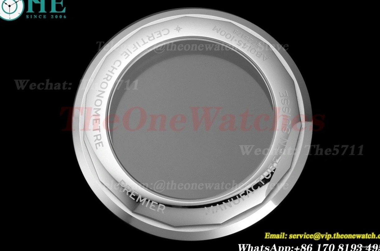 Dial 42mm SS Premier V2 LE Mod A7750 Chronograph Black B01 BLSF 0313